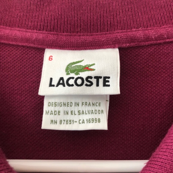 Lacoste long sleeve polo - Picture 6 of 7
